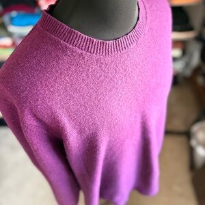 Banana Republic Men’s Purple Wool Sweater, XXL